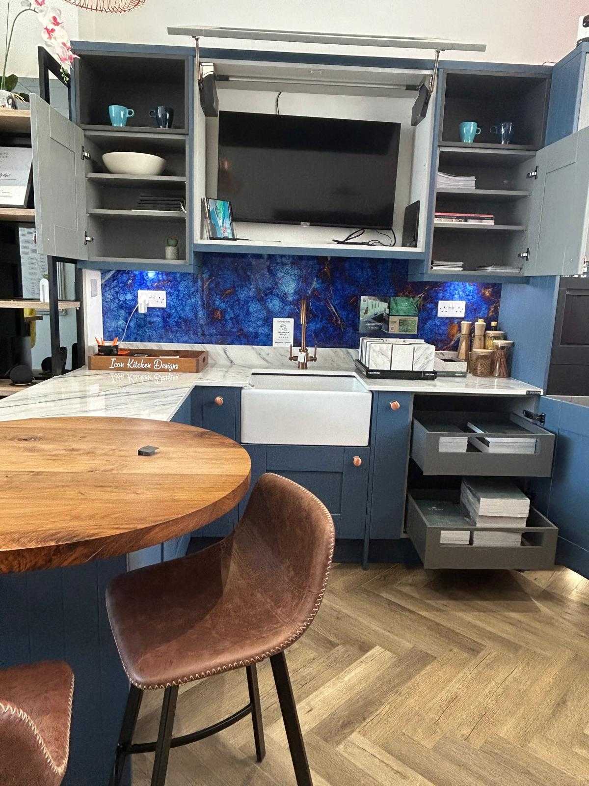 Blossom Avenue Blue/Grey Shaker Kitchen thumbnail 8