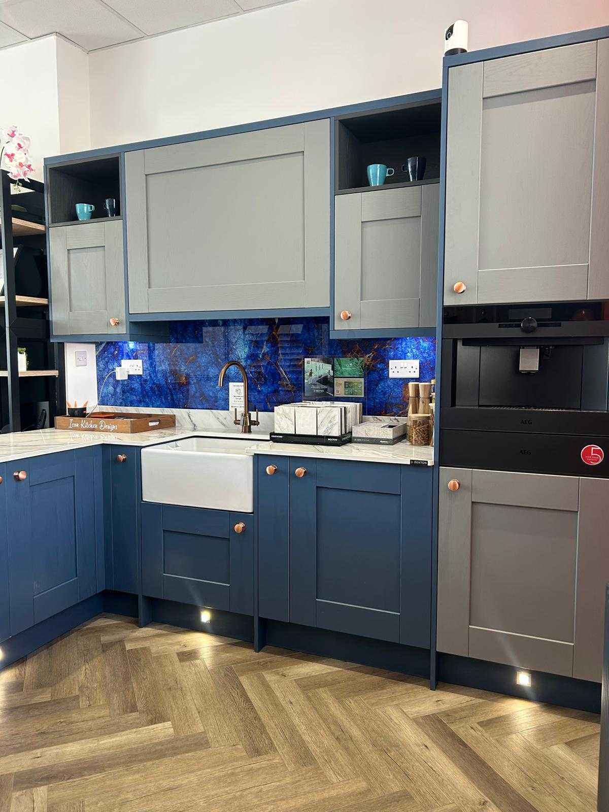 Blossom Avenue Blue/Grey Shaker Kitchen thumbnail 11