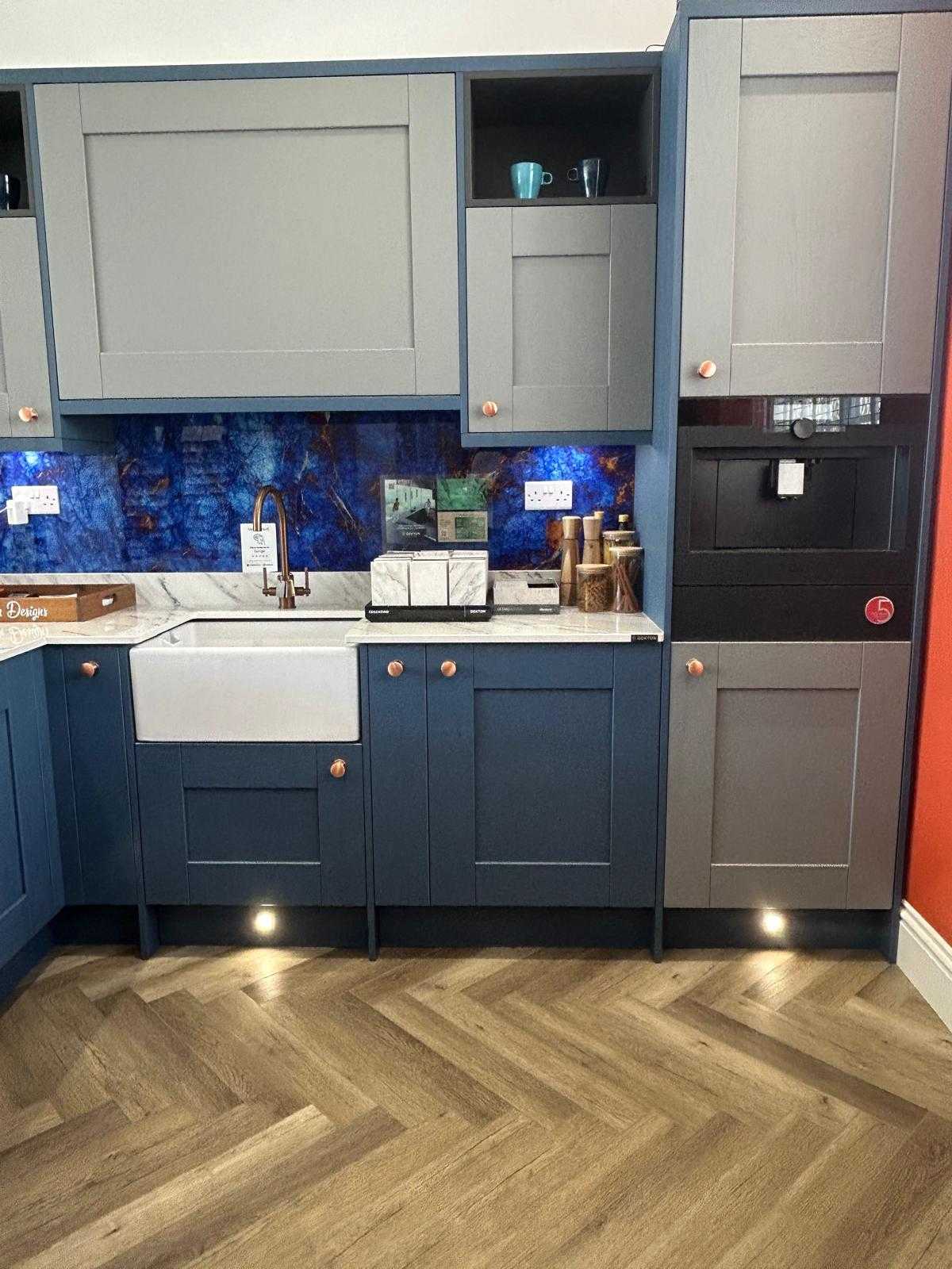 Blossom Avenue Blue/Grey Shaker Kitchen thumbnail 12